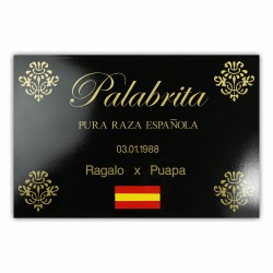 Boxenschild "Almeria"