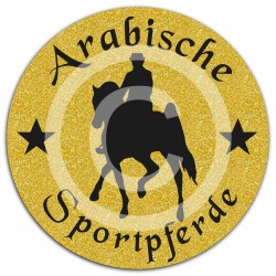 Sticker "Arabian Sport Horses"