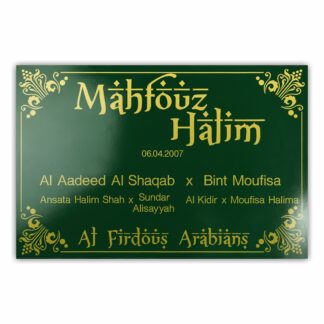 BX012 Boxenschild Mekka