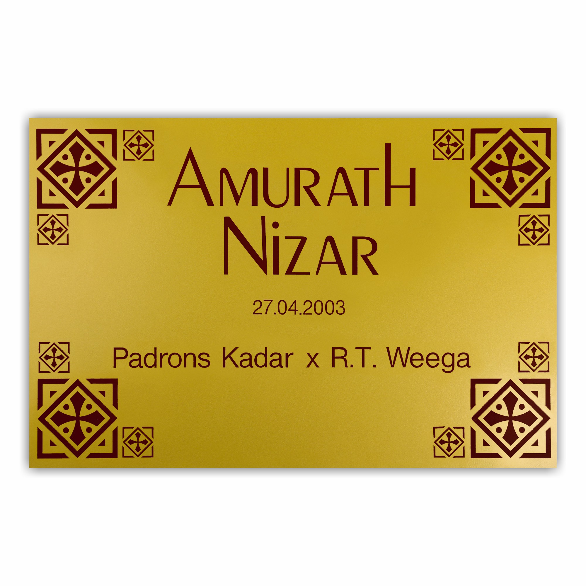 BX015 Boxenschild Oman