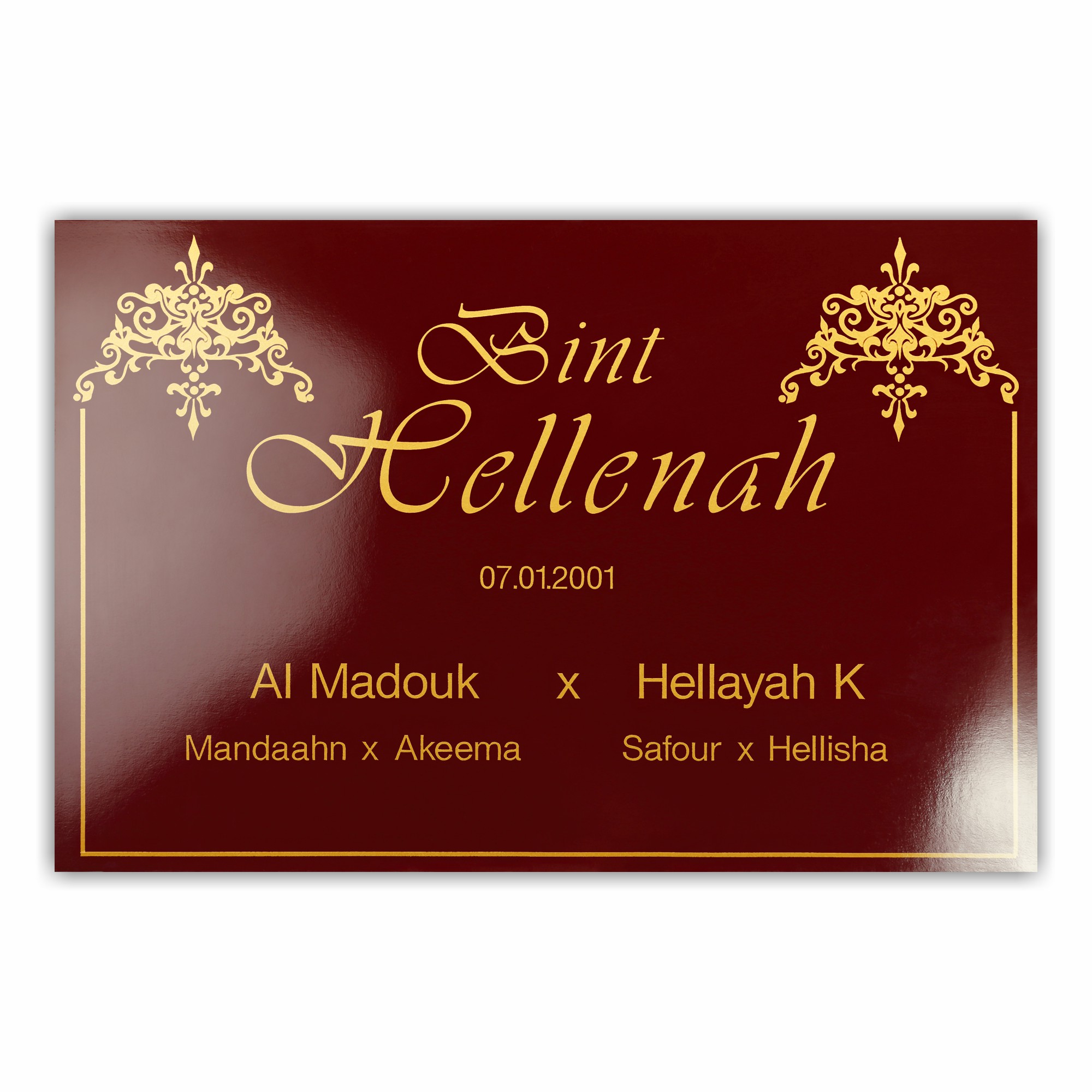 BX016 Boxenschild Persia