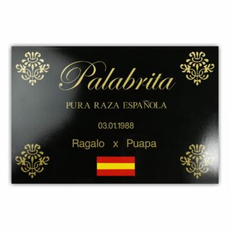 BX022 Boxenschild Almeria