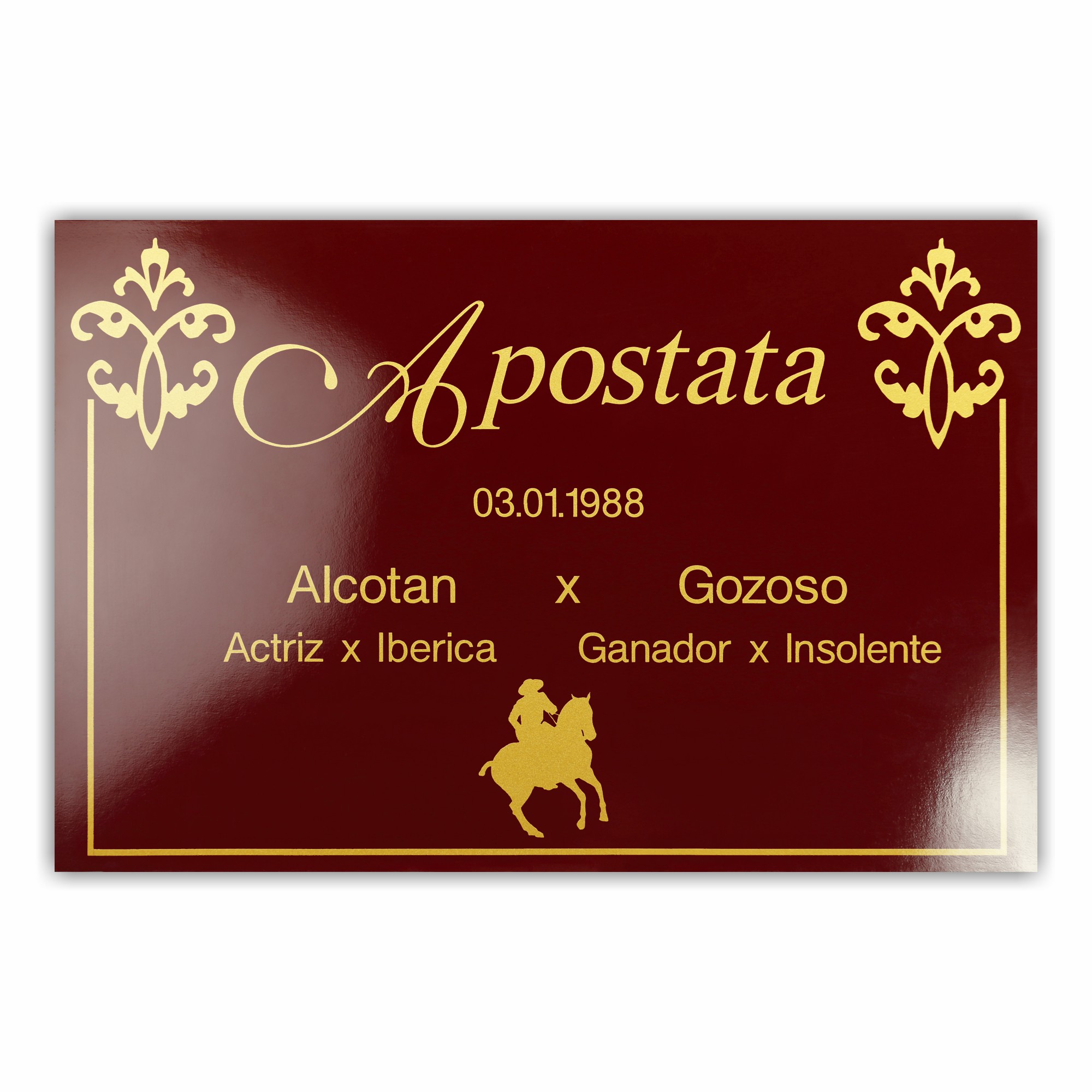 BX027 Boxenschild Madrid