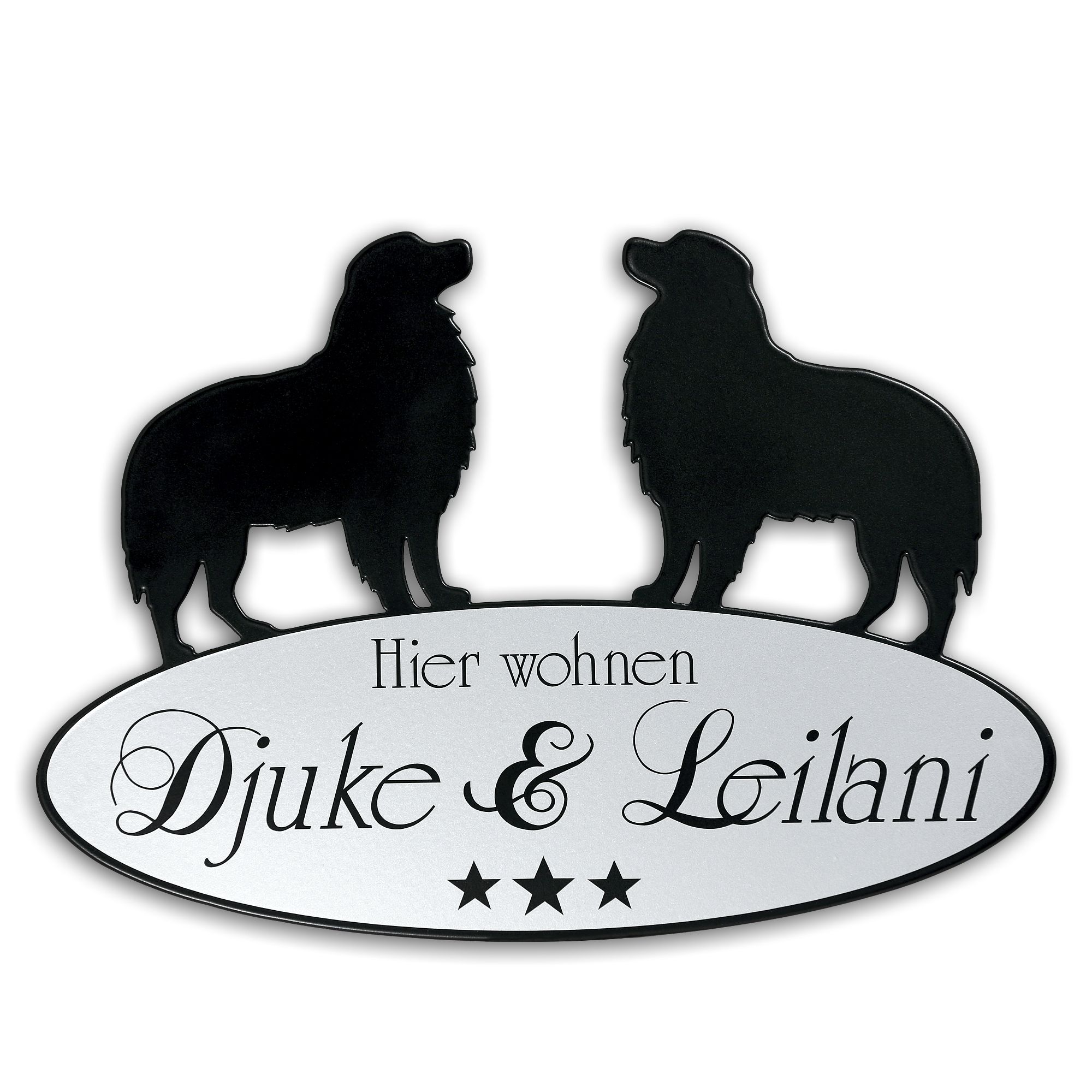 RF011M Relief Australian Shepherd Medium