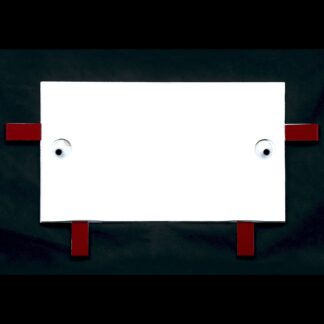 Wechselrahmen Boxenschilder farbig