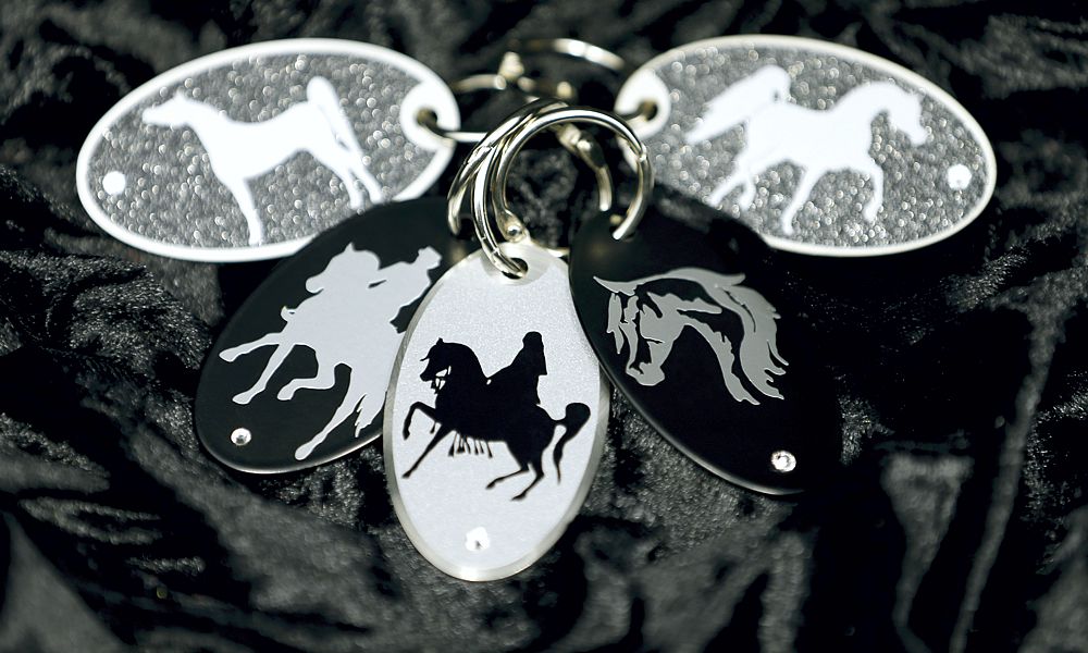 Arabian Plates - Anhänger mit Pferde Motiven