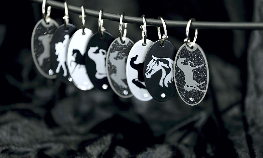 Arabian Plates - Anhänger mit Arabischen Pferden
