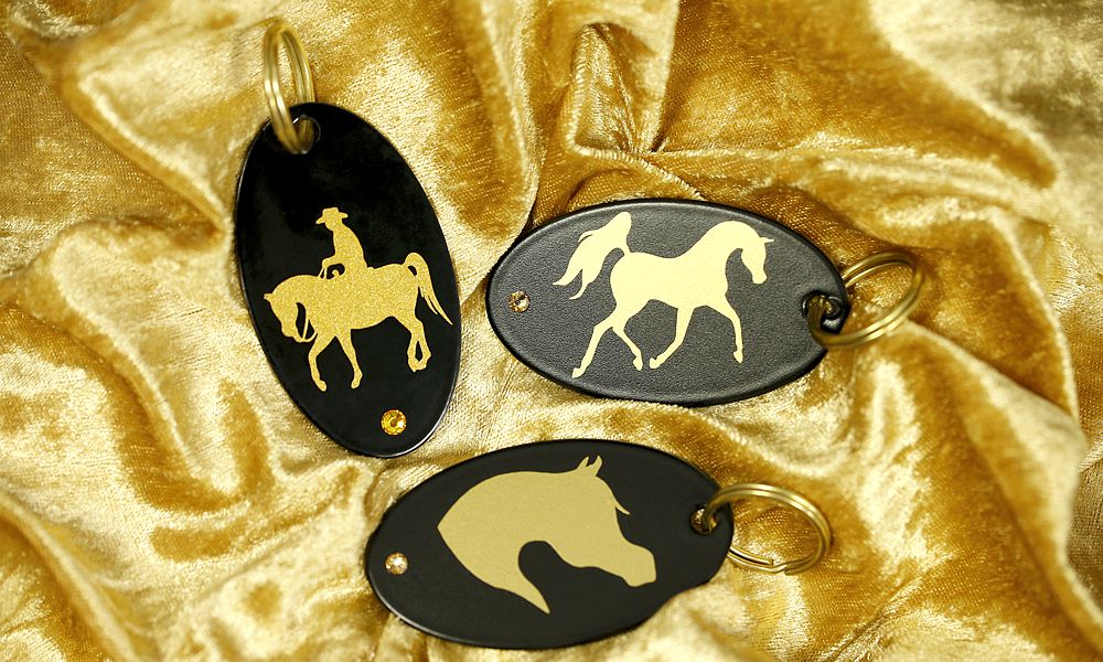 Arabian Plates - Anhänger mit Pferde Motiven
